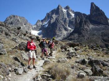 5 Days Mount Kenya Climbing Sirimon Down Chogoria Route Tour