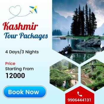 3 Nights 4 Days Package for Kashmir