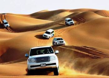 Dubai Trio Package - City Tour - Desert Safari And Dhow Dinner Cruise