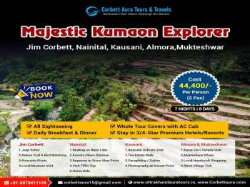 Majestic Kumaon Explorer – 7 Nights / 8 Days