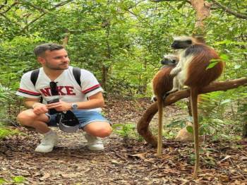 Zanzibar Jozani Forest - Maalum Cave & Mtende Beach Adventure Tour