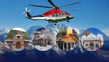 Holy Char Dham Yatra By Helicopter for 5 Nights 6 Days
