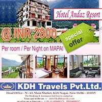 Special Summer rate Manali Tour