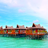 Mabul Water Bungalow (Snorkeling and Diving Trip)