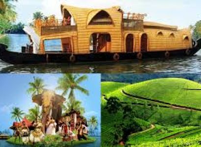 Cochin-munnar-thekkady-alleppey-kovalam-kanyakumai Package Image