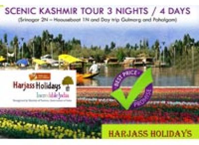 Scenic Kashmir 3 Nights / 4 Days Tour