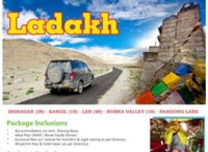Delhi - Chandigarh - Manali - Leh - Srinagar Tour