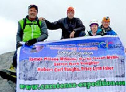 Carstensz Pyramid on 14 October 2015