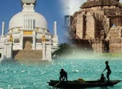 4 night-5 days Golden Triangle Bhubaneswar-Puri-Konark with Chilika at Satapada