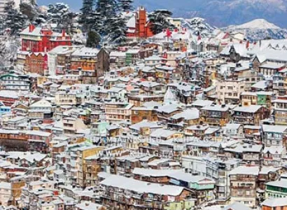 Shimla 2N/3D package from Chandigarh