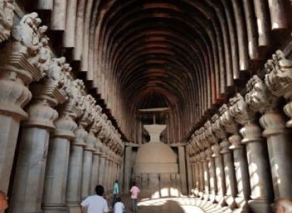 One Day Historical and Heritage in Karle Caves Tour
