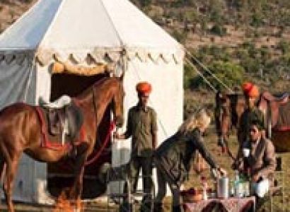 Golden Triangle with Horse Safari Tour