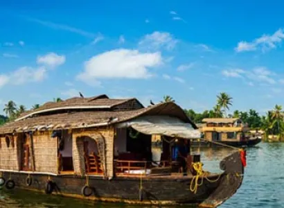 Munnar -  Thekkady - Kanyakumari  - Kovalam  - Kumarakom  - Alleppey - Cochin 8N 9 D Package