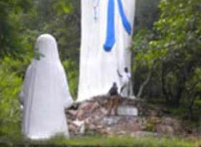 Christian prigilmage Kpando grotto Tour