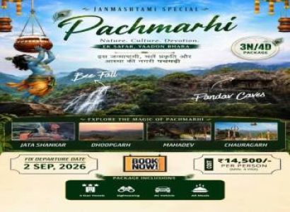 3 Nights 4 Days Pachmarhi Tour Package