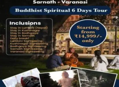 Buddhist Spritual 6 Days Tour Package