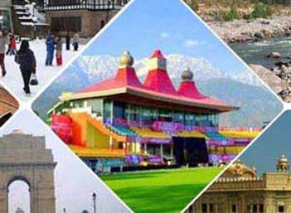 Delhi - Shimla - Manali - Dharmshala - Dalhousie/Amritsar/Delhi 10 Night`s/ 11 Day`s Tour By cab