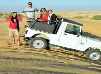 Desert Jeep Safari Adventure Activities Dune Bashing Thar Desert Tour