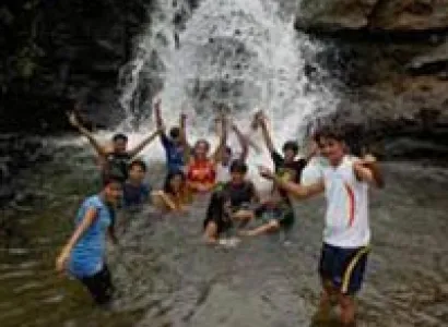 Waterfall Rappelling at Diksal Waterfall Bhivpuri Tour