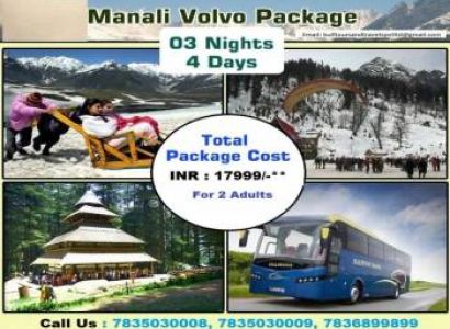 Marvellous Manali Vovo Package 3 Nights 4 Days