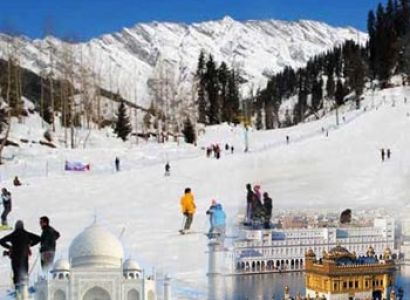 Beautiful Shimla Manali Taj Mahal Tour By Cab  For 05 Nights/06 Days