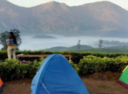 Camp in the Tea Hill Tour