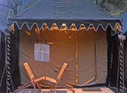 Luxury swiss tent in rishikesh Tour