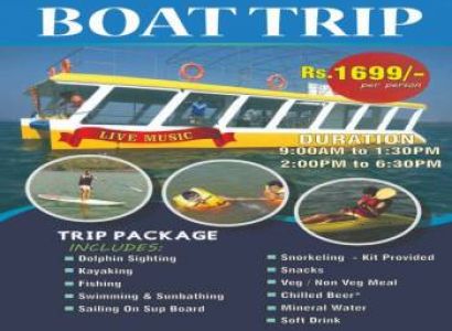 Advanture Boat Trip Half Day Package