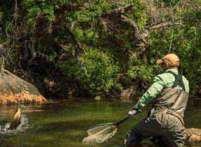 Motorbike - Bouldering and Fly Fishing Tour