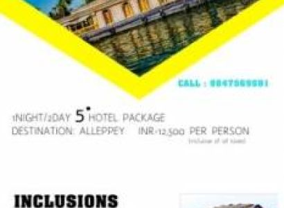 1 N - 2 D - New Year in Backwaters Tour