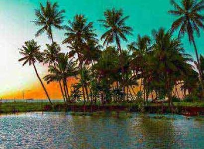 Golden Triangle Tour with Beach and Kerala Backwaters Tour