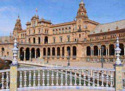 Seville Sightseeing Tour: Royal Alcazar Palace, Seville Cathedral and Santa Cruz Quarter Package