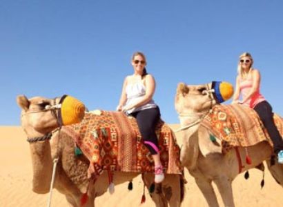 Evening Desert Safari Abu Dhabi with Camel & Animal Farm Visit Package