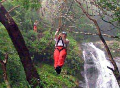 Shore Excursion Puntarenas Zip Line Tour 25 Lines Over 11 Waterfalls, Us$89