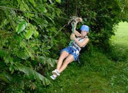 Canopy Zipline and Jungle River Cruise Combo Tour
