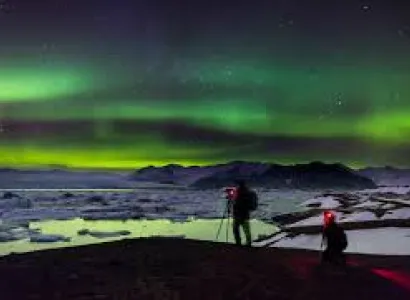 Northern Lights At Jökulsarlón Glacier Lagoon Package