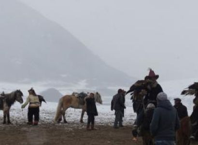 Altai Eagle Festival in the Sagsai region