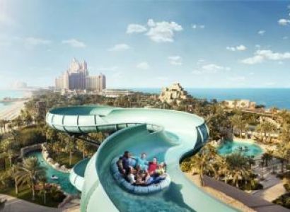 Dubai Aquaventure Water Park and Lost Chamber Tour