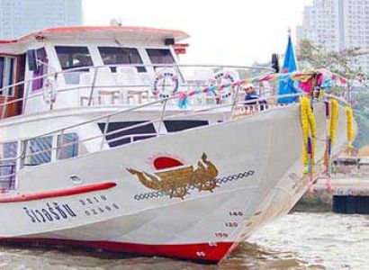 Full Day Ayutthaya Tour Go By Bus, Return By Cruise River Sun Cruise Package