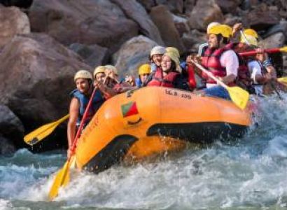 Deluxe Cottages + Rafting in Rishikesh Tour