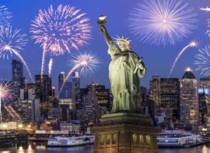 Panoramic East - West Coast Of USA