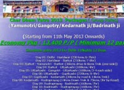 Char Dham Group Package
