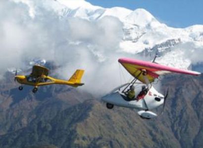 Ultra Light Flight Aircraft in Nepal Tour