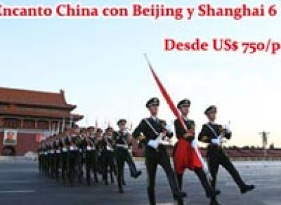 Encanto China con Beijing y Shanghai 6 Dias Tour