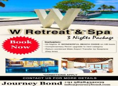 Maldives Tour Package for 3 Nights & 4 Days