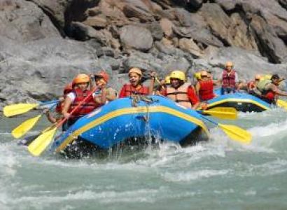 Marine Driver to Rishikesh Tour - (2 Night Stay + 24 Km Rafting)