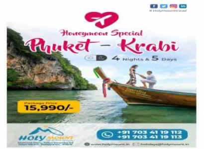Phuket Krabi Honeymoon Package