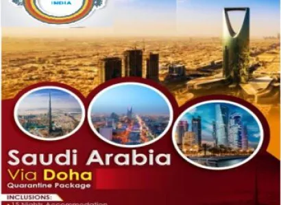 Saudi Arabia Via Doha Quarantine Package