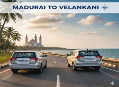 Luxury 1 Night / 2 Days Itinerary: Madurai – Velankanni Innova Crysta