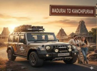 Madurai to Thiruvannamalai Temple Tour – 1 Night 2 Days by Mahindra Thar ROXX
